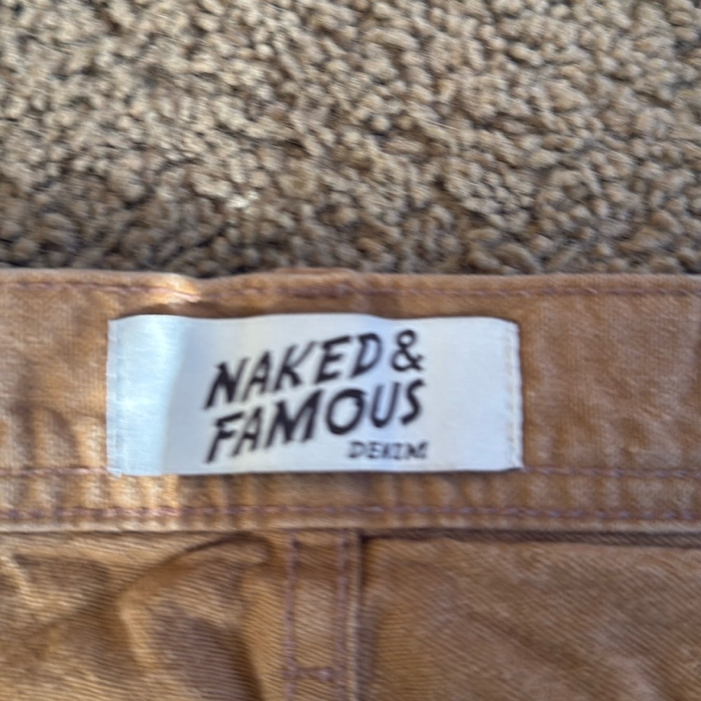 Naked and Famous Weird guy 32/30 lightweight Duck selvedge